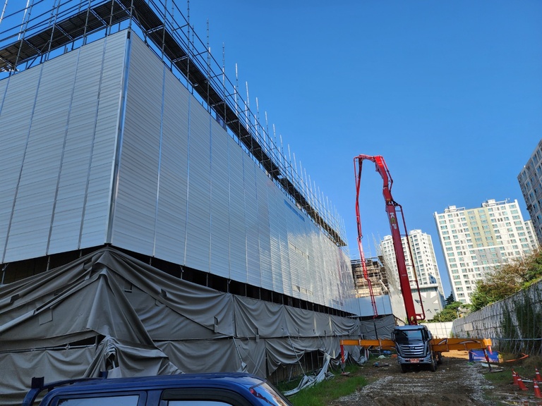 화인판넬 신축현장 설치사진모음