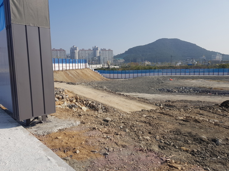 김해 가야의료원 방음벽 설치